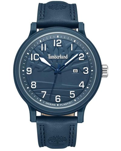 Timberland Recycled Ocean Plastic Case Watch - Blue