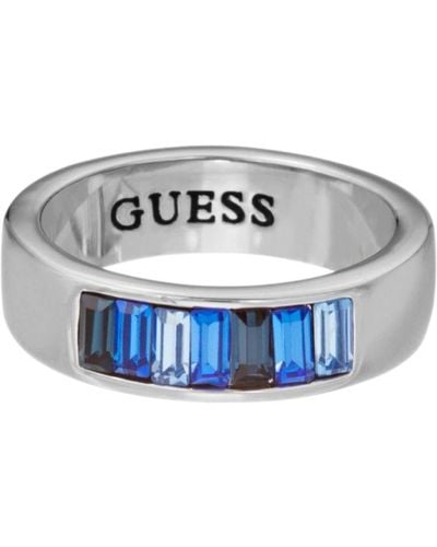 Guess Ring Zonder Metaal S0320785 - Blauw