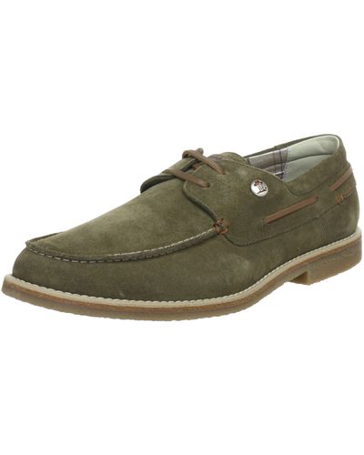 Panama Jack Zapatos de Cordones Braun - Verde