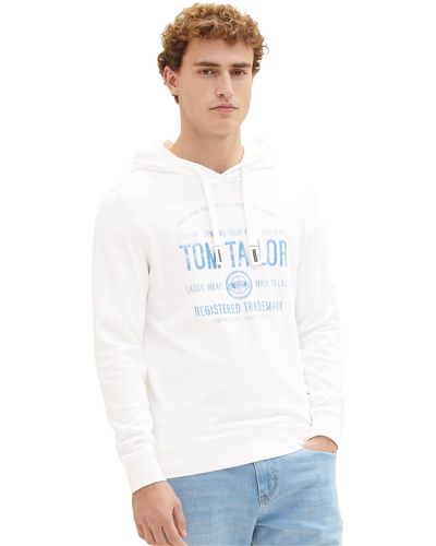 Tom Tailor 1038605 Sweatshirt - Weiß