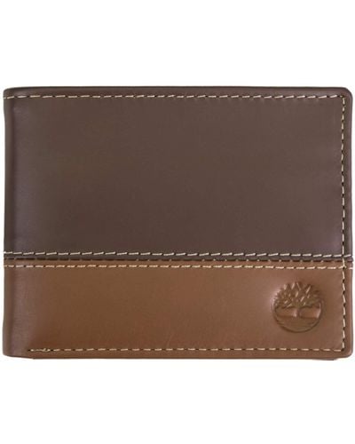 Timberland Wallets Hunter Two-tone Commuter Wallet - Brown
