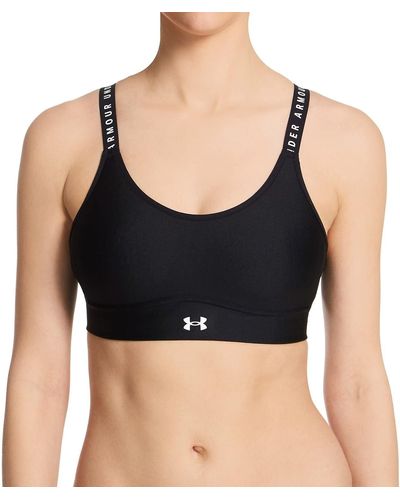 Under Armour Infinity Mid Covered Sports Bra - Black