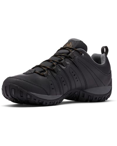 Columbia Woodburn 2 Waterproof Low Rise Hiking Shoes - Black