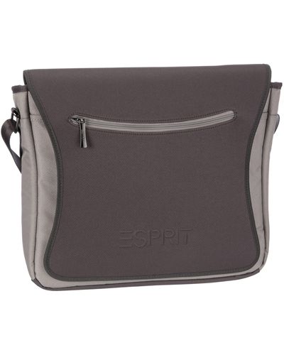 Esprit Messenger/Laptop Bag Cocktail Hybrid - Grau