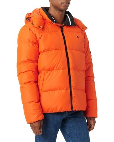 Calvin Klein Essentials Down Jacket Daunenjacken - Orange