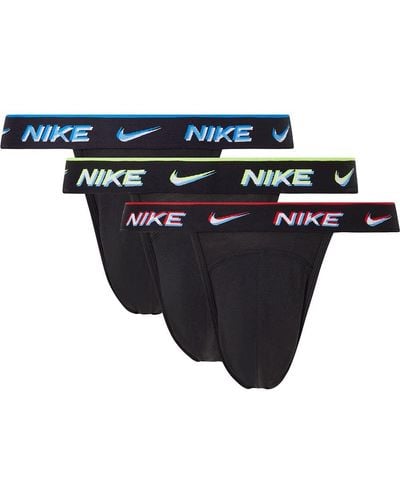 Nike 0000ke1013 Jockstrap 3 Units M Black