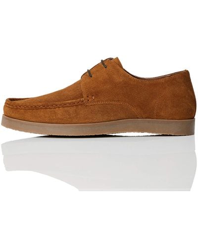 FIND Fairfax Zapatos de Cordones Derby - Marrón