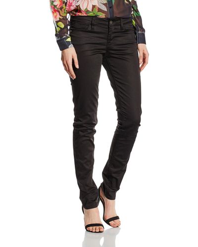 Guess Skinny Mid Jeans - Nero