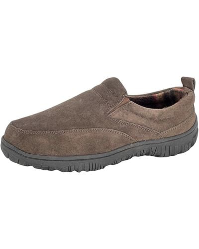 Clarks Closed Back With Double Gore And Removable Insole - Indoor Outdoor House Slippers For - Multicolour