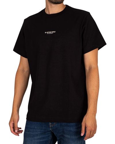 G-Star RAW Boxy Premium Oversized T-shirt - Black