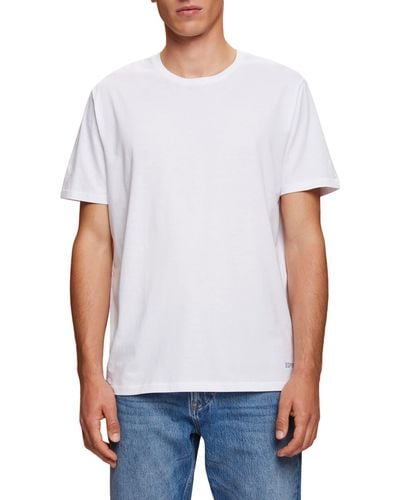 Esprit 053cc2k312 T-Shirt - Bianco