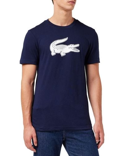 Lacoste Sport T-Shirt Regular Fit - Bleu