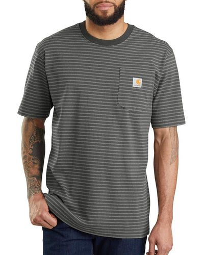 Carhartt Loose Fit Heavy Weight Short Sleeve Pocket T-shirt - Grau
