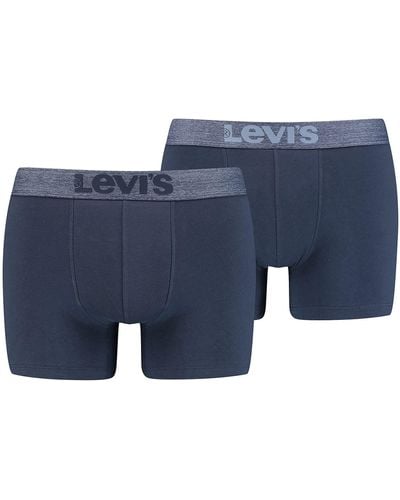 Levi's 4 Stuks Levis Boxershorts - Blauw