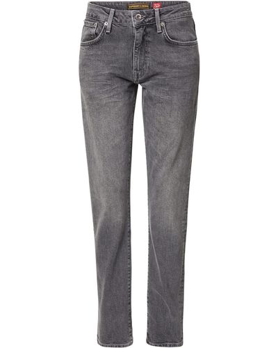 Superdry Vintage Slim Jeans Anzughose - Grau