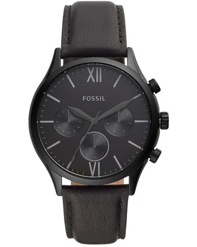 Fossil Bq2364 S Fenmore Watch - Black