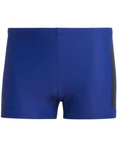 adidas Bold 3S Boxer Swimsuit - Blau