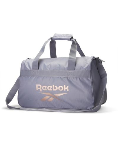 Reebok Warrior Ii Sports Gym Bag - Lightweight Carry On Weekend Overnight Luggage For - Black