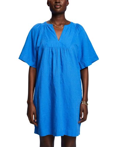 Esprit 043ee1e316 Dress - Blue