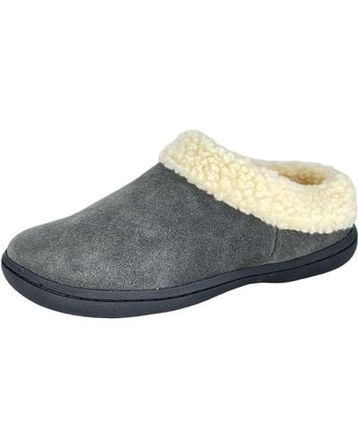 clarks memory foam slippers