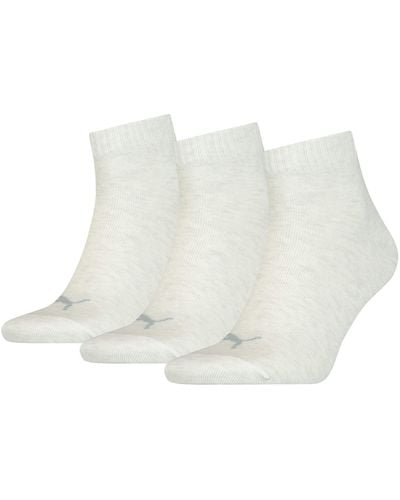 PUMA Quarter Plain Socks Calzini - Multicolore