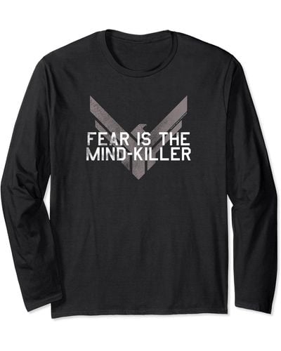 Dune Fear Is The Mind-killer - Atreides Long Sleeve - Black
