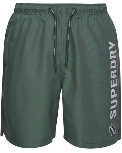 Superdry Swimsuits Swim Briefs - Green