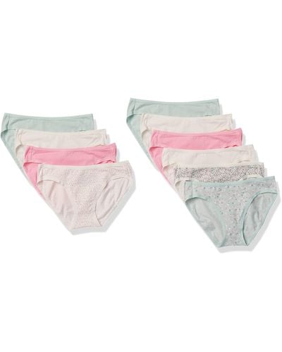 Amazon Essentials Braguita de bikini de algodón - Multicolor
