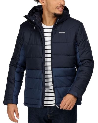 Regatta S Nevado VI con cappuccio isolato Puffer Jacket - Blu