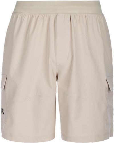 Under Armour Stretch Cargo Training Shorts - Natural