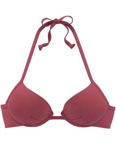S.oliver Push-Up-Bikini-Top - Rot