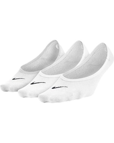 Nike Lightweight Footie Socks Socken 3er Pack - Grau