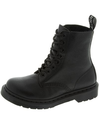 Dr. Martens 1460 Pascal Mono Ankle Boots - Black