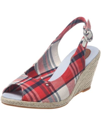 Tommy Hilfiger Mary 9 B Sandalen Voor - Rood