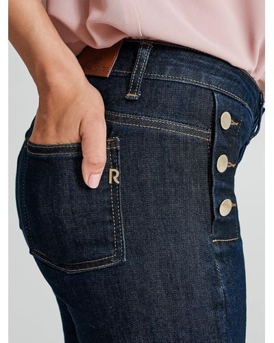 Rinascimento Jeans skinny 6 bottoni - Blu