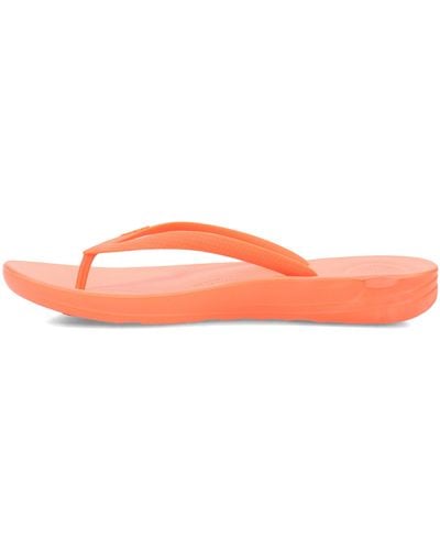 Fitflop Iqushion Ergonomic Flip-flops Flat Sandal - Pink