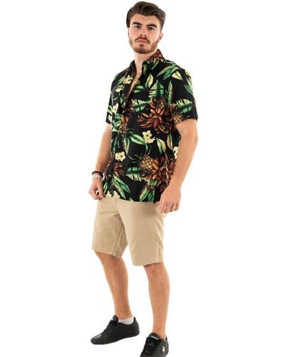 Superdry Vintage Hawaiian S/s Shirt Business - Multicolour