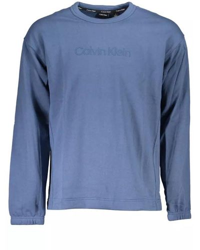 Calvin Klein PW Pullover 00GMS3W302 Sweatshirt - Blau