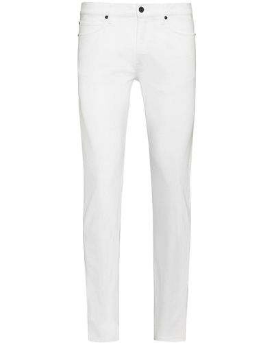 HUGO Skinny-Fit 734 Jeans aus Stretch-Denim Weiss 100 - Weiß