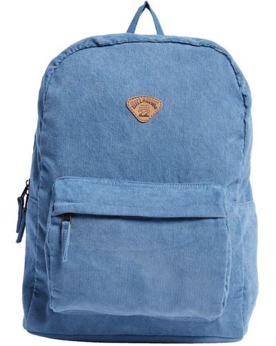 Billabong School Out Cord Backpack - Blue