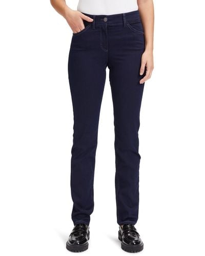 Betty Barclay Basic-Jeans mit aufgesetzten Taschen Dunkelblau,46