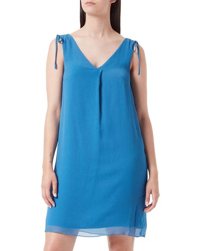 Tom Tailor Kleid mit Schleifendetail 1032230 - Blau