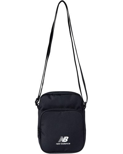 New Balance , , Colorblock Sling Bag, Stylish And Functional For Casual And Athletic Wear, One Size, Black/white