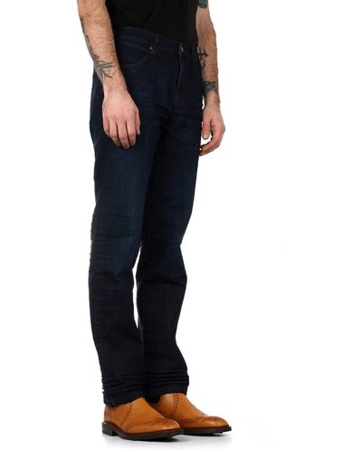 Wrangler Straight Jeans Arizona - Schwarz
