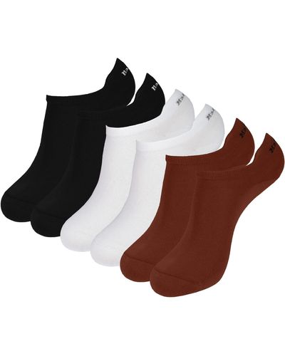 Marc O' Polo Body & Beach Multipack W-Sneaker 3-Pack Chaussettes - Marron
