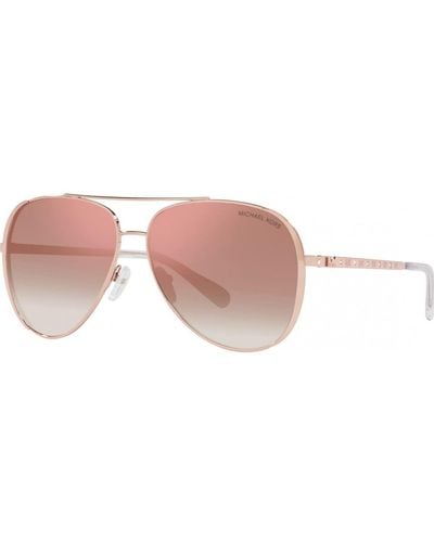Michael Kors Mk1101b-11086f Mk1101b 60 11086f Chelsea Bright Sunglasses - Pink