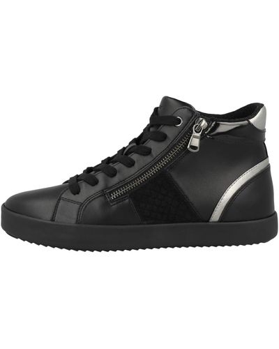 Geox D Blomiee Sneakers Voor - Zwart