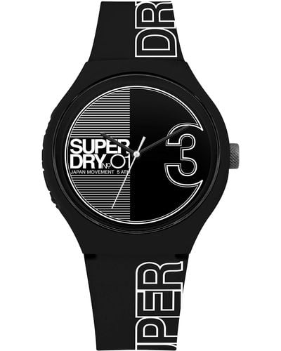Superdry Montre décontractée SYG239BW - Noir