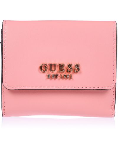Guess Laurel Card & Coin Purse Pink