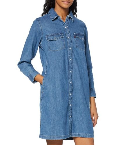 Levi's Selma Dress Going Steady - Blau